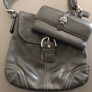Coach Purse & Wallet Set